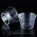 Coupe en plastique Coupe jetable Mini Bowl 1.8 Oz